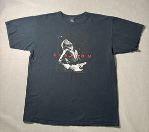 Eric Clapton 2004 Europe US Tour T-Shirt Size Large VTG Vintage